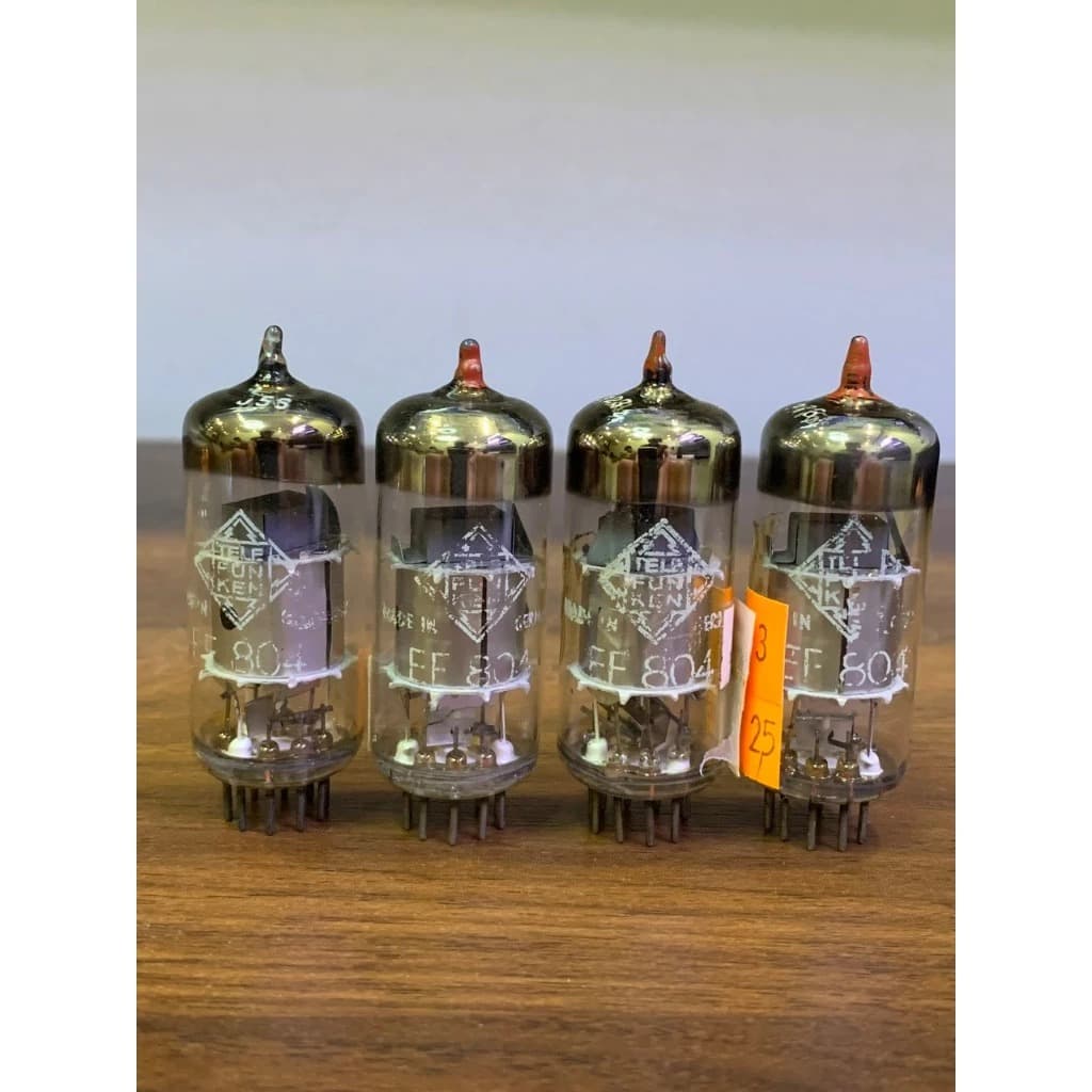 EF804 Telefunken NOS Silver Plate