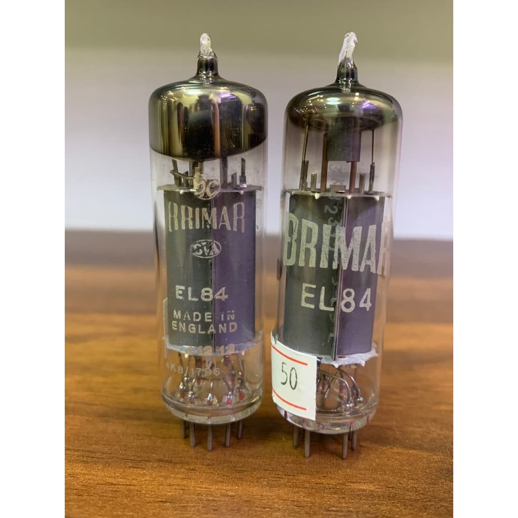 EL84 6BQ5 Birmard VINTAGE Made In England