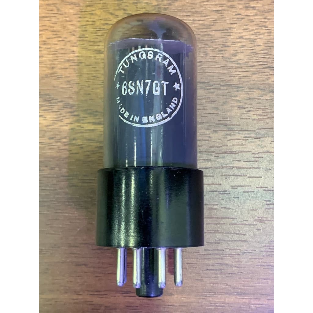 6SN7 6H8C Tungsram Vintage Made In England TV-7 Tested
