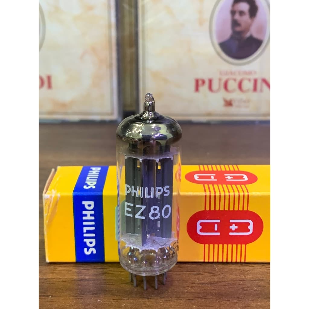 EZ80 6V4 Philips NOS NOS New Old Stock Rectifier Tube