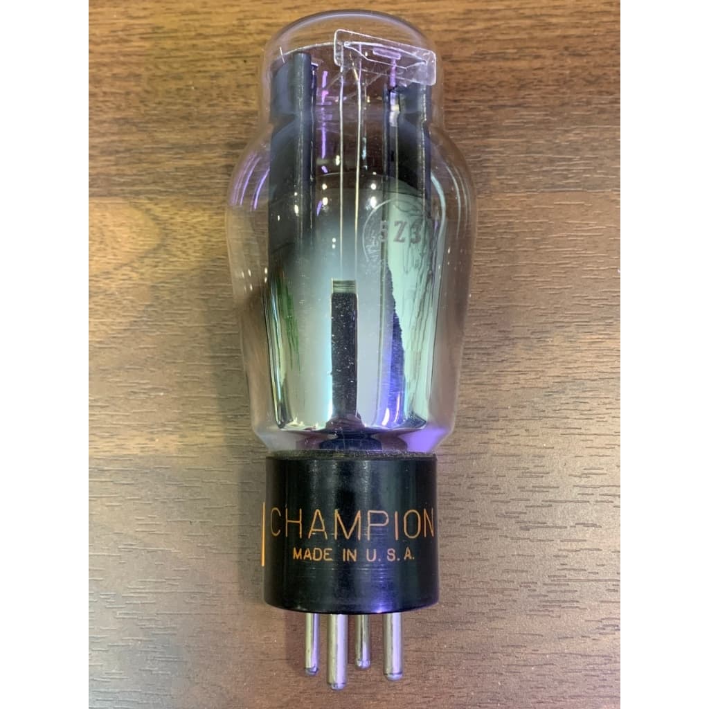 5Z3 USA Champion Vintage Pear-Shaped Rectifier Good Test