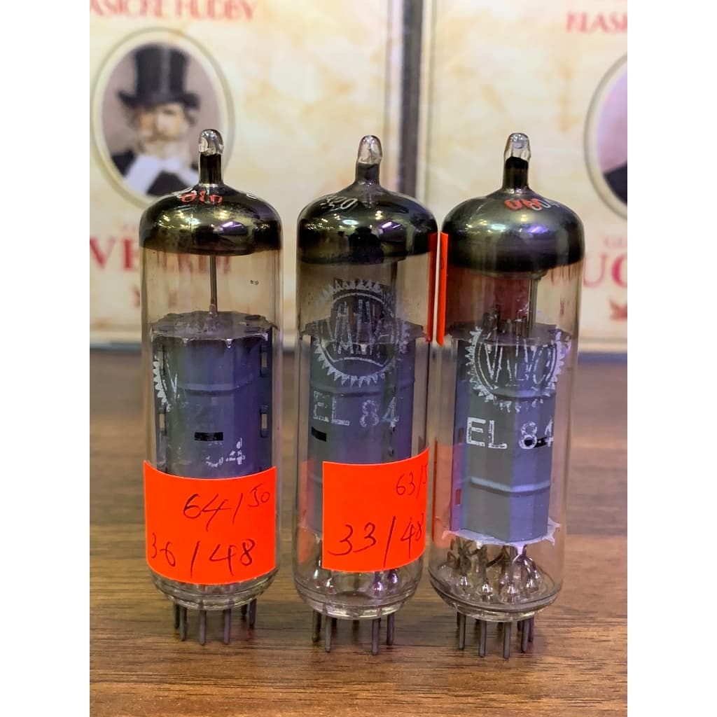 6BQ5 EL84 Valvo VINTAGE Tested Good German Power Tube