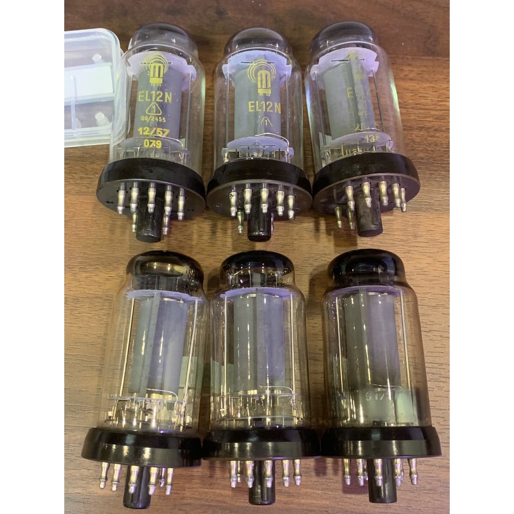 EL12 RFT VINTAGE German Power Tube Test Good