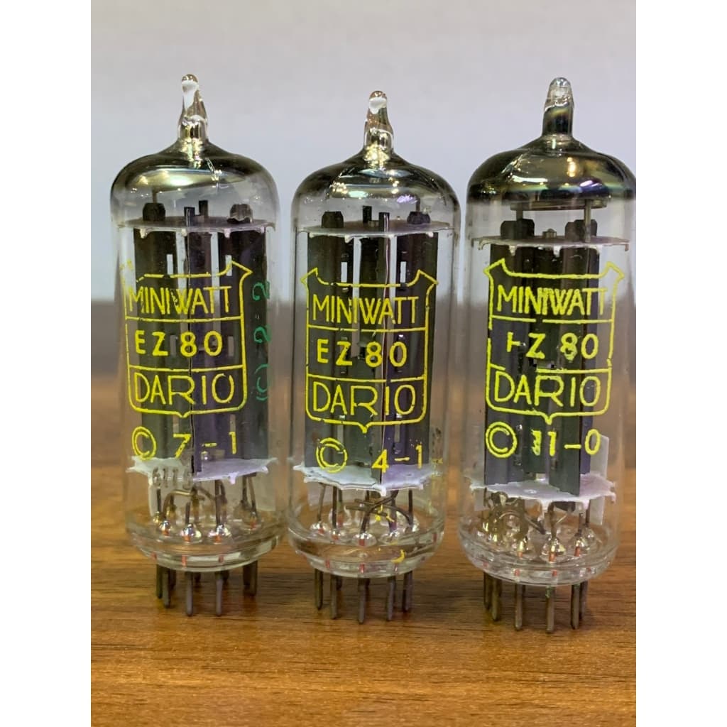 EZ80 6V4 Miniwatt VINTAGE Tested Blue-Print Rectifier Tube