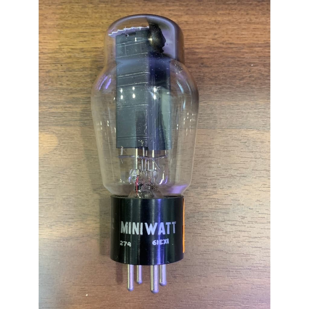 5Z3 Miniwat USA Vintage D Getter