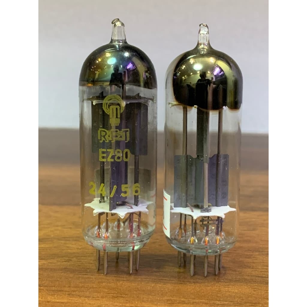 EZ80 6V4 RFT VINTAGE Halo Getter Germany Tested Strong