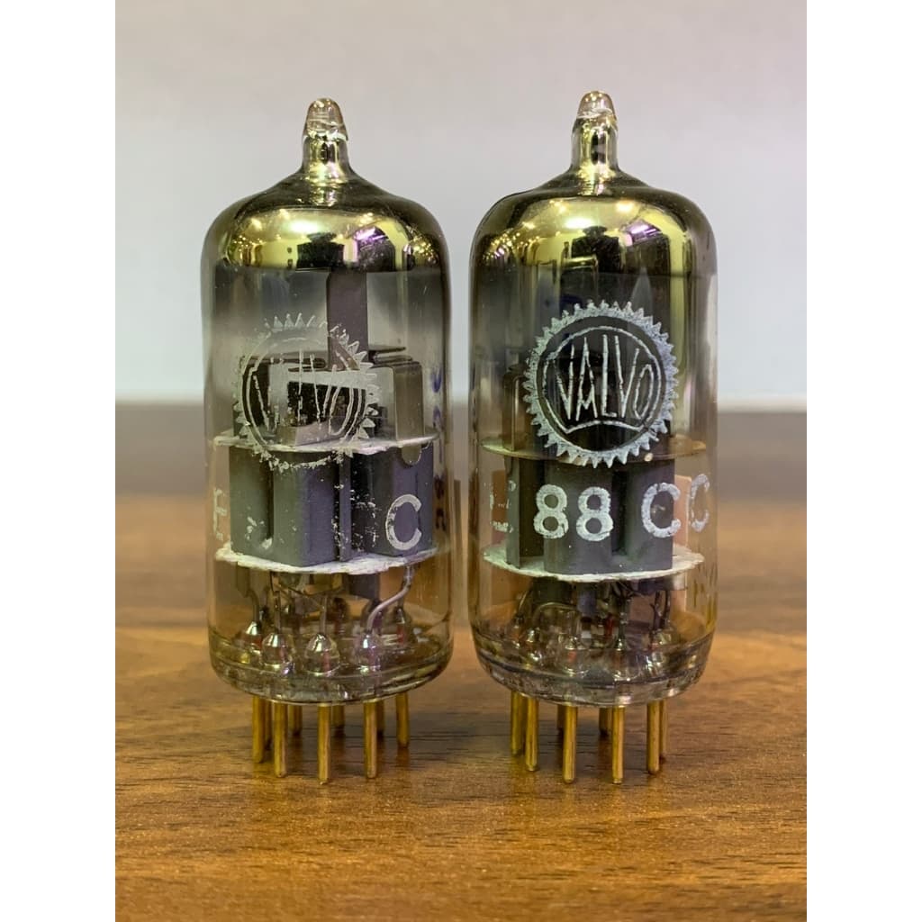 6DJ8 E88CC Valvo VINTAGE Gold Pin Matched Triode