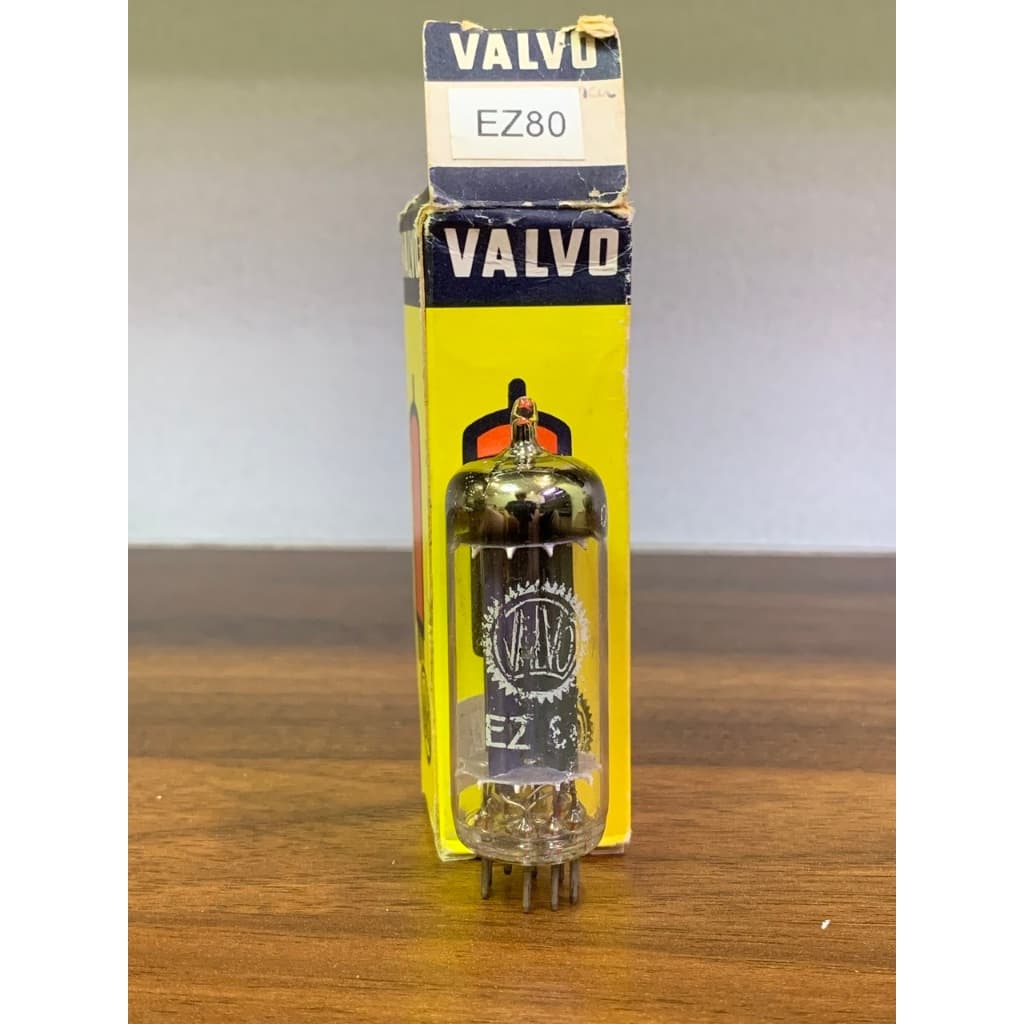 EZ80 6V4 Valvo NOS NIB D Getter Made In Germany