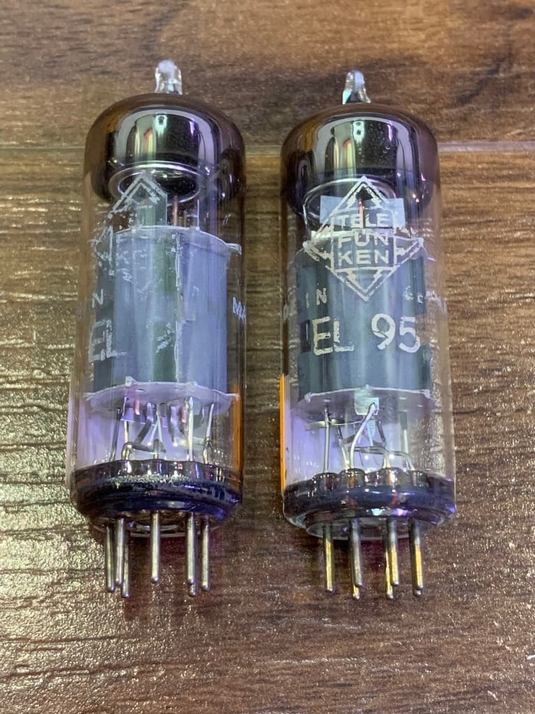EL95 6DL5 Telefunken VINTAGE Diamond-Bottom Tested