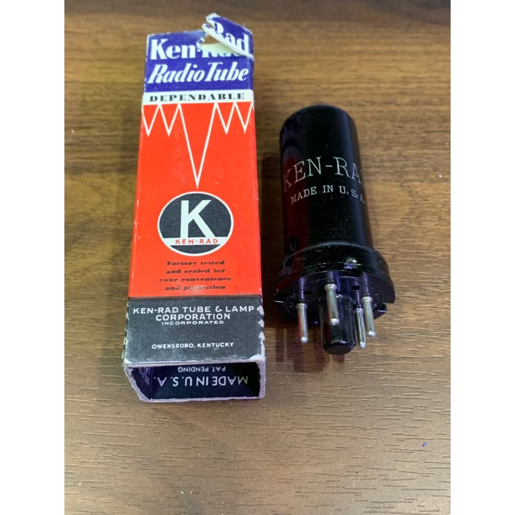 5Z4 5U4G Ken-Rad VINTAGE USA Iron-Base Rectifier