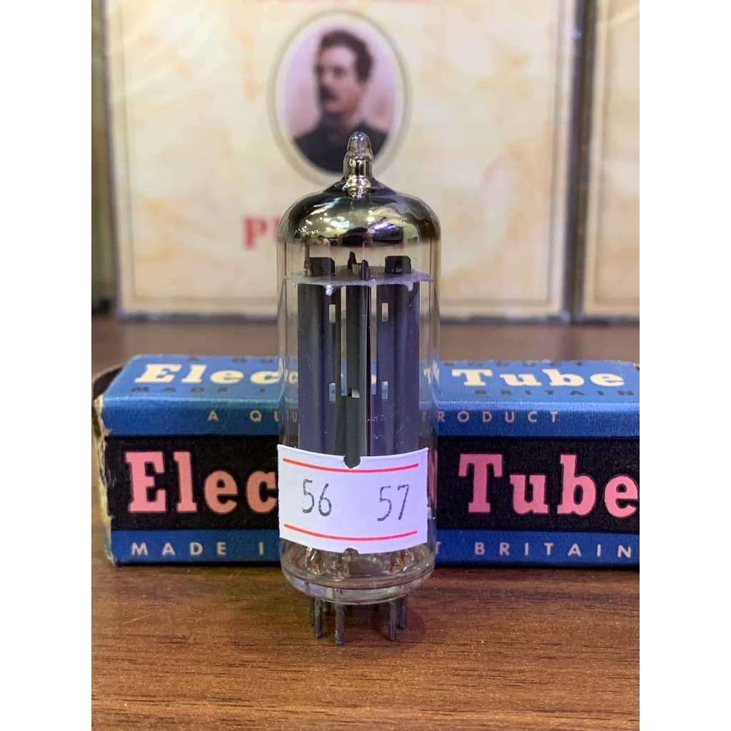EZ80 6V4 Mullard NOS French Stock Rectifier Tube