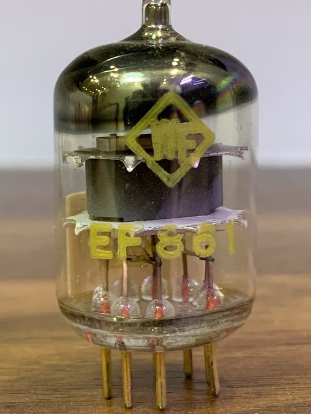 EF861 EF861 Valvo VINTAGE Gold-Pin Tested