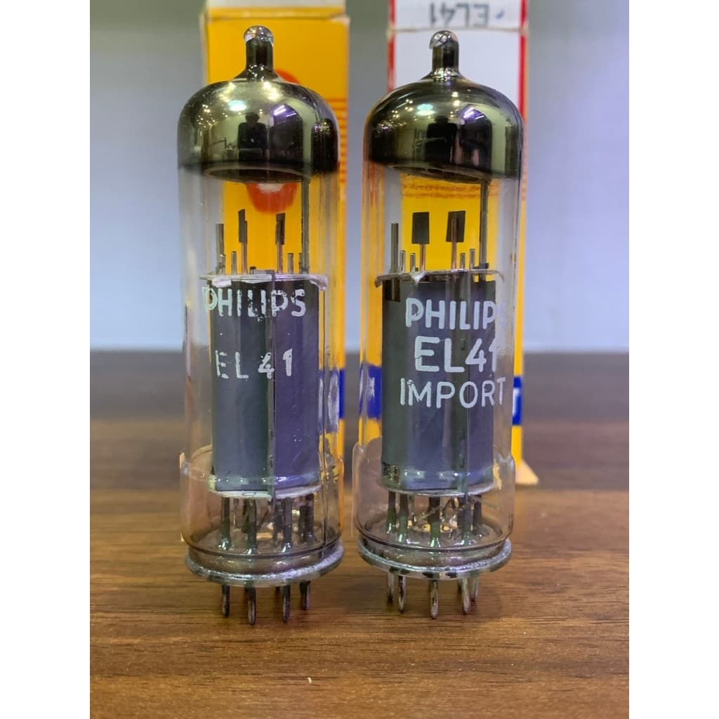 6CK5 EL41 Philips Siemens NOS Made In Germany Matched Pair
