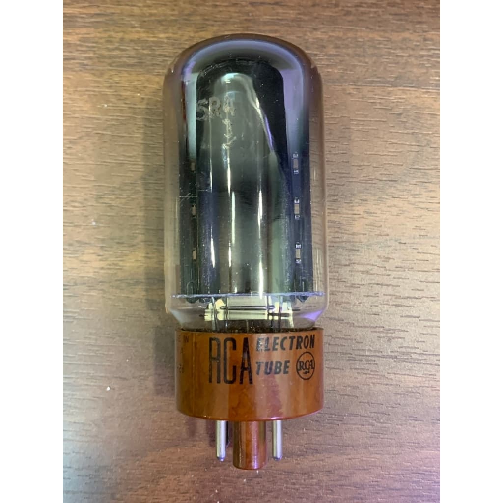 5R4GY RCA VINTAGE Brown Base O Getter D Getter USA