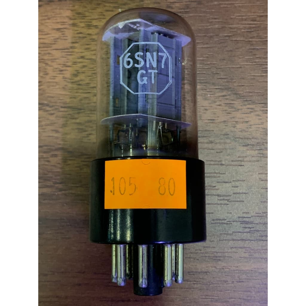 6SN7 6H8C USA Vintage Tested TV7 Matched Triode
